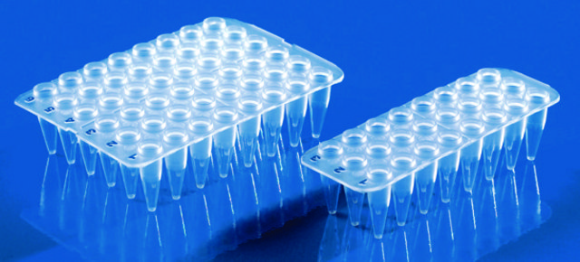 BRAND&#174; 48-well PCR plates no skirt, thin-walled, flexible, clear