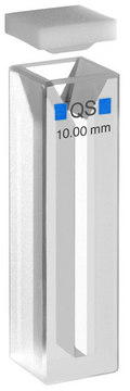 Hellma&#174; absorption cuvettes, Micro High Performance Quartz Glass, spectral range 200-2,500 nm, pathlength 10&#160;mm, chamber volume 700&#160;&#956;L