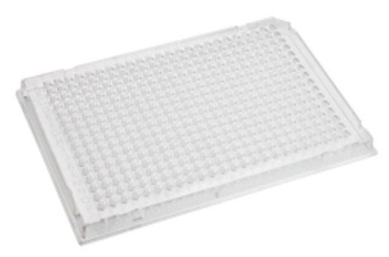 Corning&#174; Axygen&#174; 384 Well RigiPlate&#174; PCR Microplate size 384&#160;wells, Full Skirt, conical bottom clear polypropylene wells, clear, pkg of 5x20plates/cs