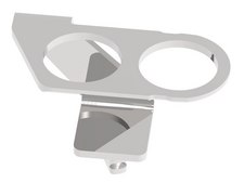 Steritest® Symbio drain tray support for 2 canisters, ISL pump This accessory streamlines the workflow and increases safety during sterility testing
