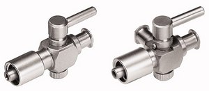 Perfektum® one-way stainless steel stopcock female Luer to male Luer lock