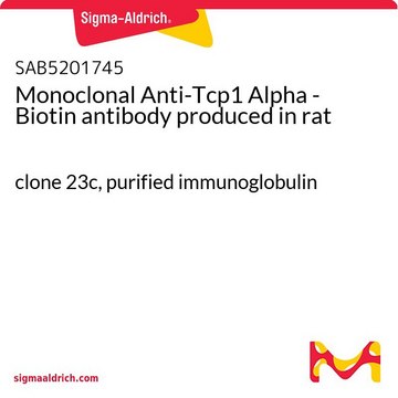 Monoclonal Anti-Tcp1 Alpha - Biotin antibody produced in rat clone 23c, purified immunoglobulin