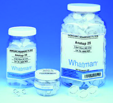 Whatman&#174; Anotop&#174; 25 syringe filters 0.2 &#956;m, 50/pk