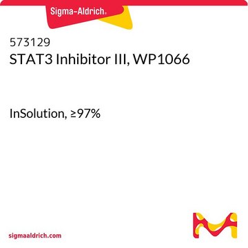 STAT3 Inhibitor III, WP1066 InSolution, &#8805;97%