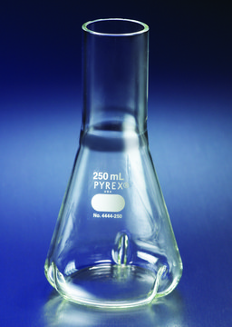 Pyrex&#174; baffled shaker flasks flask capacity 250&#160;mL