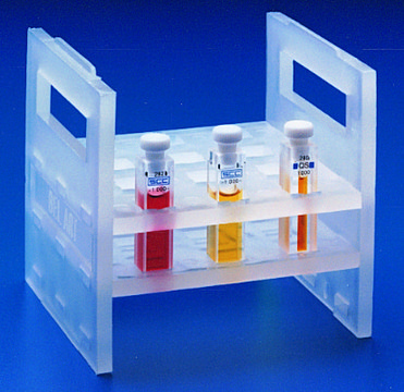 Cuvette rack Holds 12 cuvettes