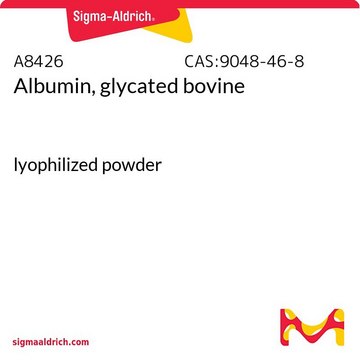 Albumin, glycated bovine lyophilized powder