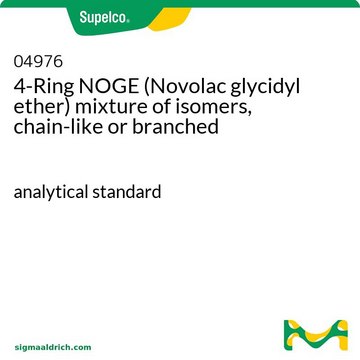 4-Ring NOGE (Novolac glycidyl ether) mixture of isomers, chain-like or branched analytical standard