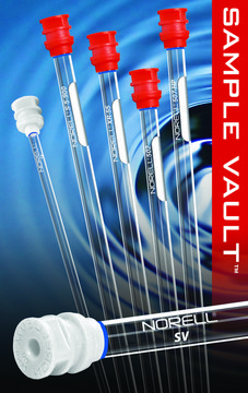 Norell&#174; Sample Vault Series&#8482; NMR tubes standard wall, open cap, frequency 700 MHz, diam. × L 3&#160;mm × 178&#160;mm