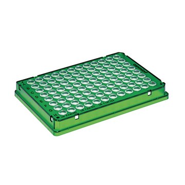 Eppendorf twin.tec&#174; PCR Plates 96 skirted, size 150&#160;&#956;L, green, pkg of 25&#160;ea