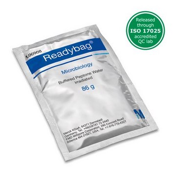 缓冲蛋白胨水 ReadyBag&#174;, ISO, FDA BAM, EP, granular, pack of 35 × 86&#160;g, sterile; &#947;-irradiated