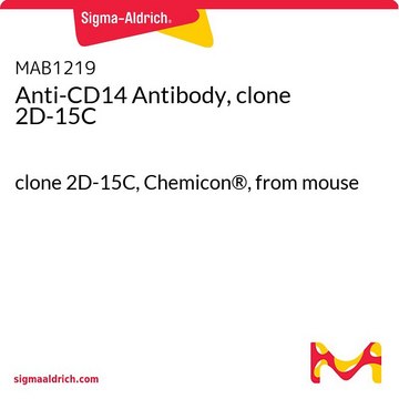 Anti-CD14 Antibody, clone 2D-15C clone 2D-15C, Chemicon&#174;, from mouse