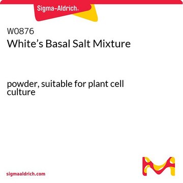 White 基本混合盐 powder, suitable for plant cell culture