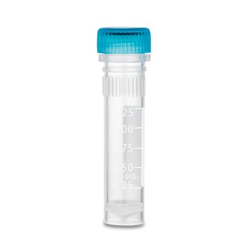 MTC&#8482; Bio ClearSeal&#8482; Graduated Screw Cap Microtubes capacity 2.0&#160;mL, sterile, cap, natural, self standing, pack of 1000&#160;ea (20 x bags 50 ea)