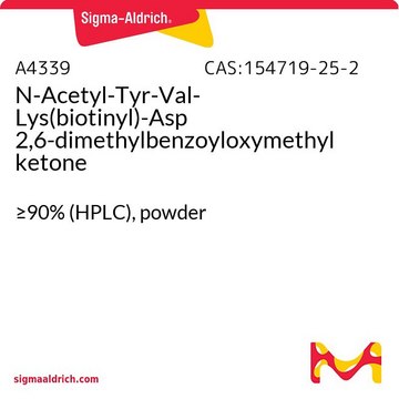 N-Acetyl-Tyr-Val-Lys(biotinyl)-Asp 2,6-dimethylbenzoyloxymethyl ketone &#8805;90% (HPLC), powder