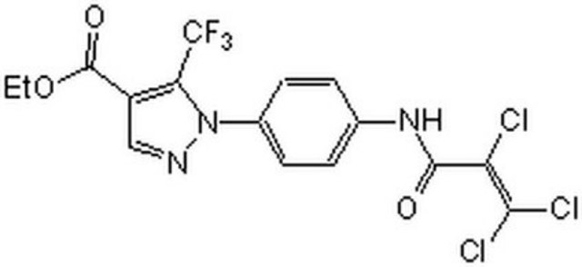 TRPC3 Channel Inhibitor, Pyr3 The TRPC3 Channel Inhibitor, Pyr3, also referenced under CAS 1160514-60-2, controls the biological activity of TRPC3 Channel. This small molecule/inhibitor is primarily used for Protease Inhibitors applications.