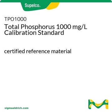 Total Phosphorus 1000 mg/L Calibration Standard certified reference material