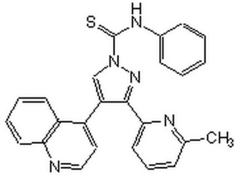 TGF-&#946; RI 激酶抑制剂 IV TGF-&#946; RI Kinase Inhibitor IV, CAS 909910-43-6, is a cell-permeable, selective inhibitor of ALK-4/5/7-mediated signaling (IC&#8325;&#8320; = 45, 12, and 7.5 nM, respectively).