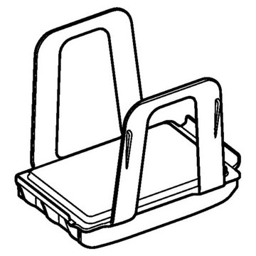 Plate carrier for Eppendorf&#174; S-4xUniversal Rotor for MTP, DWP, and PCR plates, pack of 2&#160;ea, for Centrifuge 5910 R