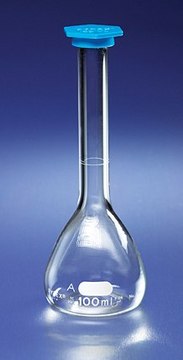 Pyrex&#174; class A volumetric flask without snap cap capacity 1&#160;mL