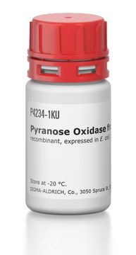 Pyranose Oxidase from Coriolus sp. recombinant, expressed in E. coli, &#8805;2.7&#160;units/mg solid