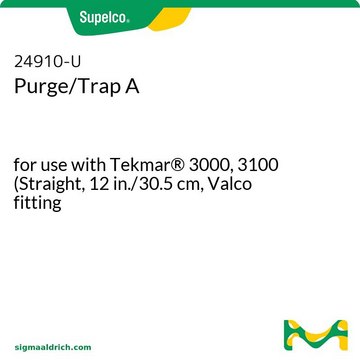 吹扫/捕集器 A for use with Tekmar&#174; 3000, 3100 (Straight, 12 in./30.5 cm, Valco fitting