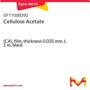 Cellulose Acetate (CA), film, thickness 0.035&#160;mm, L 1&#160;m, black