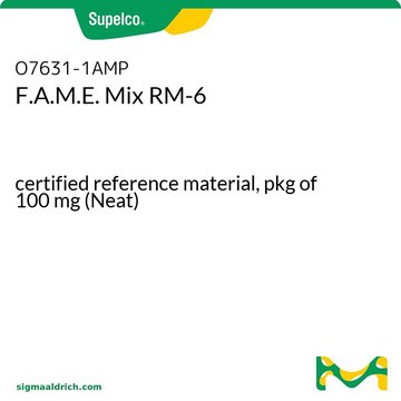 F.A.M.E. Mix RM-6 certified reference material, pkg of 100&#160;mg (Neat)