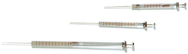 SGE Microvolume Syringe 0.5BNR-5BV, Plunger -in-needle (6.5mm OD barrel), volume 0.5&#160;&#956;L, needle size 23 ga, needle L × O.D. 50&#160;mm × 0.63&#160;mm