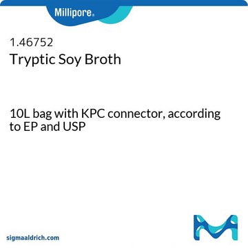 Tryptic Soy Broth- Ready-to-use Bags, Tubes &amp; Ampoules closure type, with KPC connector, box of 22 × 10&#160;L