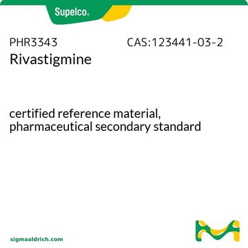 Rivastigmine certified reference material, pharmaceutical secondary standard