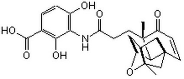 Platensimycin, Streptomyces sp. A cell-permeable Streptomyces-derived antibiotic that exhibits broad-spectrum Gram-positive antibacterial activity by selectively targeting the elongation condensing enzyme FabF.