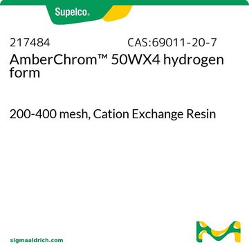 AmberChrom&#8482; 50WX4 氢型 200-400&#160;mesh, Cation Exchange Resin