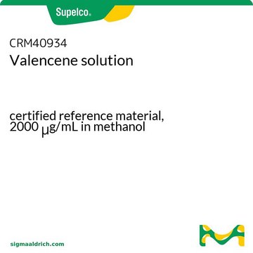 Valencene solution certified reference material, 2000&#160;&#956;g/mL in methanol