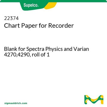 Chart Paper for Recorder Blank for Spectra Physics and Varian 4270,4290, roll of 1