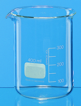 BRAND&#174; glass beaker with spout, low form volume 100&#160;mL, with graduation