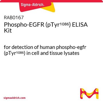 磷酸化EGFR (pTyr1086) ELISA 试剂盒 for detection of human phospho-egfr (pTyr1086) in cell and tissue lysates