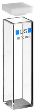 Hellma&#174; fluorescence cuvettes, standard cells, Macro High Performance Quartz Glass, spectral range 200-2,500 nm, pathlength 10x10&#160;mm, chamber volume 3,500&#160;&#956;L