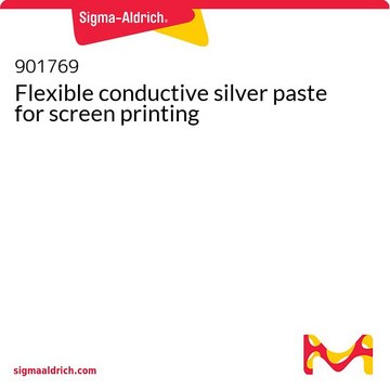 Flexible conductive silver paste for screen printing