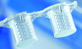 BRAND® insert strips for 24 x 6-well BRANDplates® PC membrane, pore size 3 μm