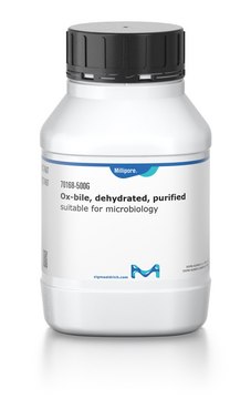 Ox-bile, dehydrated, purified suitable for microbiology, extracted under controlled conditions from purified fresh bile