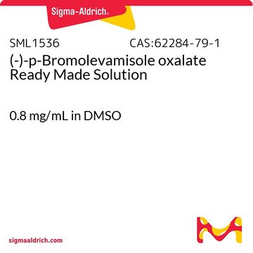 (-)-p-Bromolevamisole oxalate Ready Made Solution 0.8&#160;mg/mL in DMSO