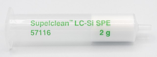 Supelclean&#8482; LC-Si SPE Tube bed wt. 2&#160;g, volume 12&#160;mL, pk of 20