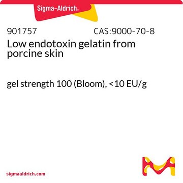 Low endotoxin gelatin from porcine skin gel strength 100 (Bloom), &lt;10&#160;EU/g