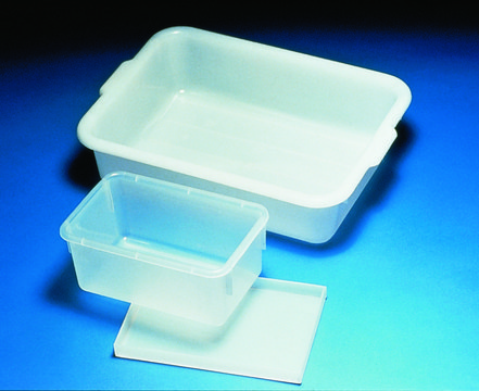 Scienceware&#174; polypropylene trays L × W 51&#160;cm × 39&#160;cm