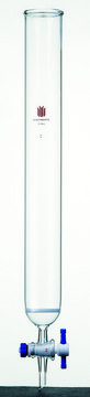 Synthware&#8482; chromatography column with PTFE stopcock and coarse frit L 305&#160;mm