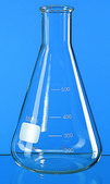BRAND® Erlenmeyer flask with beaded rim and graduation, narrow mouth volume 5000 mL