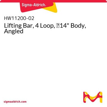 Lifting Bar, 4 Loop, &#8709;14" Body, Angled