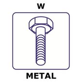 钨 Bolt, size m4 x 20 mm, length 50 pcs, head style hexagonal