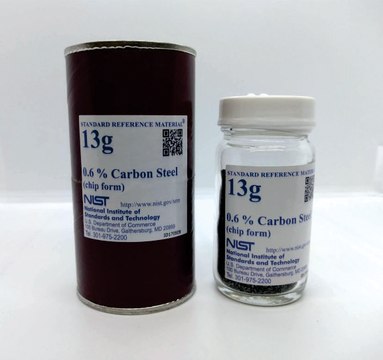 Carbon steel NIST&#174; SRM&#174; 13g, 0.6%